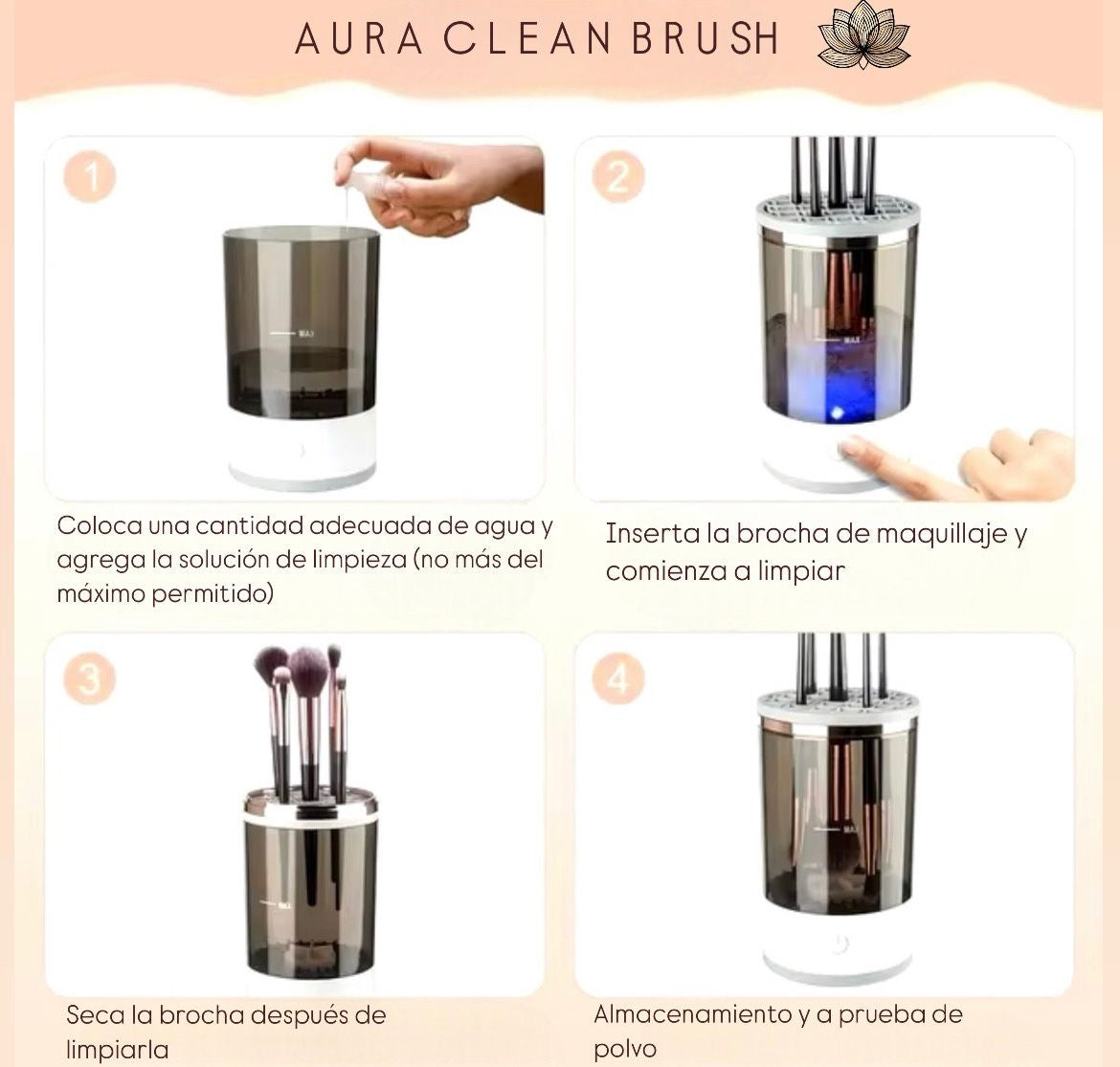 AuraClean Brush